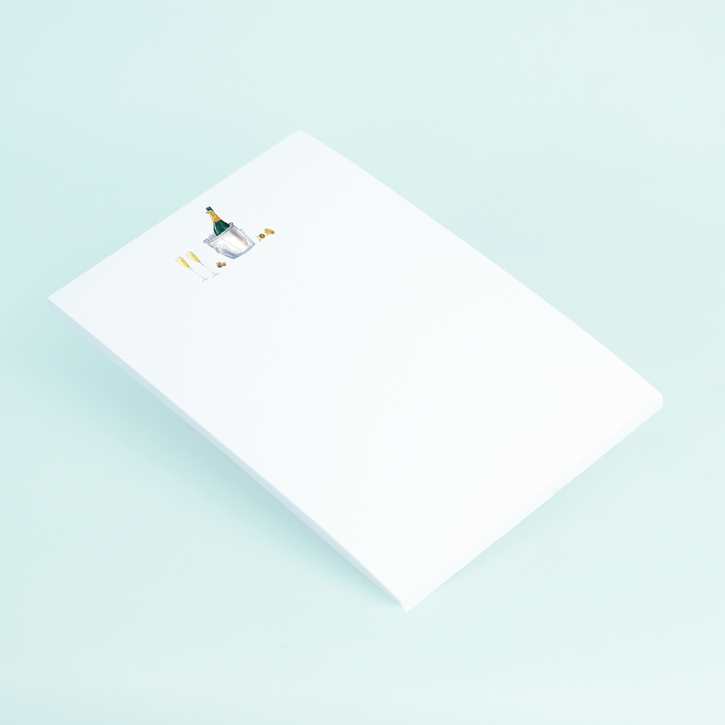 Champagne Celebration Notepad